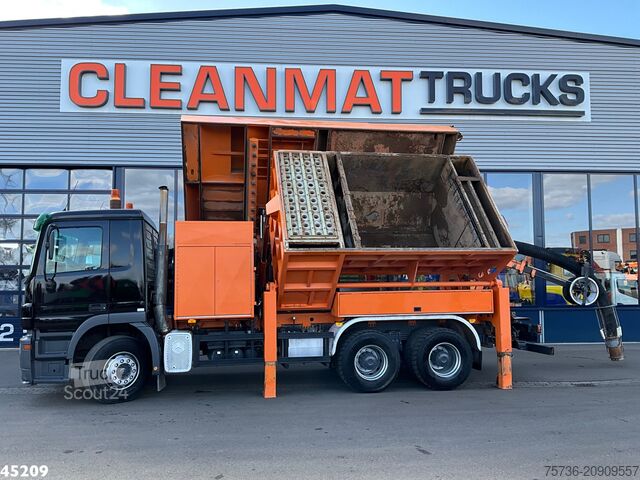 Vehículo de succión Mercedes-Benz Actros 3336 6x4 RSP Saugbagger 7m³