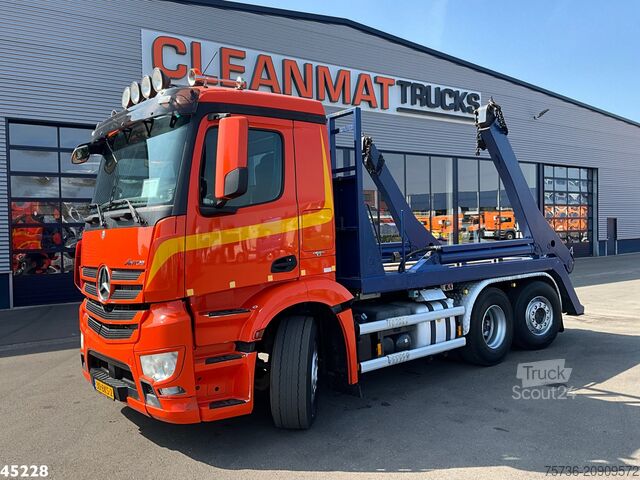 Sistema de brazo de pórtico Mercedes-Benz Antos 2542 6x2 Euro 6 Hyva 18 portaalarmsysteem