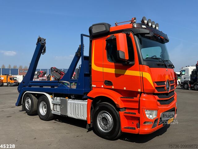 Sistema de brazo de pórtico Mercedes-Benz Antos 2542 6x2 Euro 6 Hyva 18 portaalarmsysteem