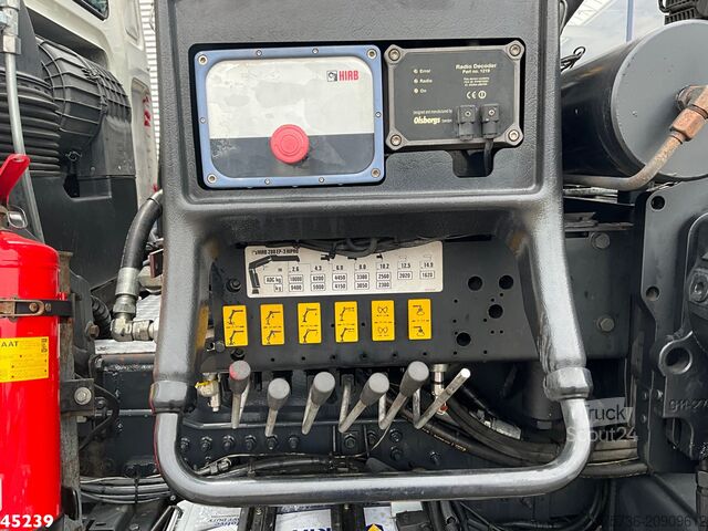 Système de bras à crochet Ginaf X 3232 S Euro 5 Manual Hiab 28 Tonmeter laadkraan