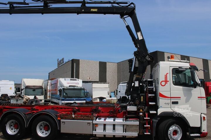 Nosturiauto Volvo FH 12.440 +6X4+ HIAB 166E3 PRO + EURO 5 + MANUAL