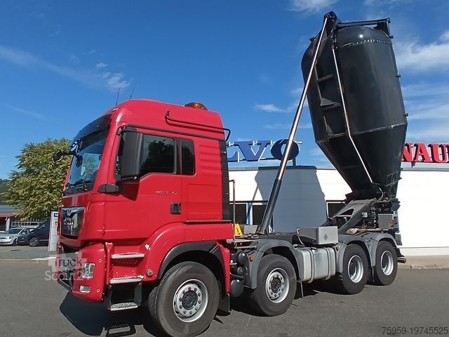 Basculantă MAN TGS 35:480 8x4BL MEILLER ISO-Teerbirne RETARDER