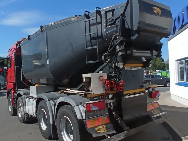 Basculantă MAN TGS 35:480 8x4BL MEILLER ISO-Teerbirne RETARDER