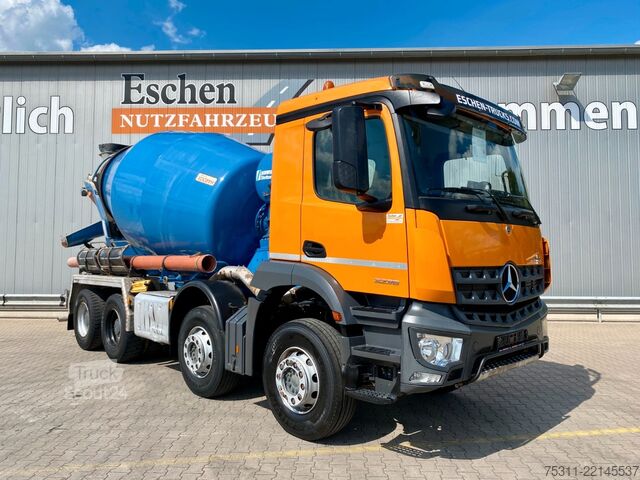 Autodomíchávač betonu MERCEDES-BENZ Arocs 3236 8x4 BB | 9m³ Stetter*AC*1.Hand*ASR