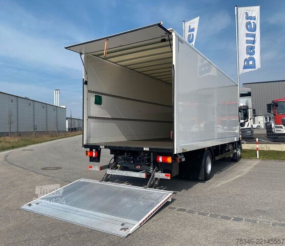 Vrachtwagen met bakwagen MAN TGM 15.290 BL/Koffer/3Sitzer/NL8,0 To/LBW/17 tkm