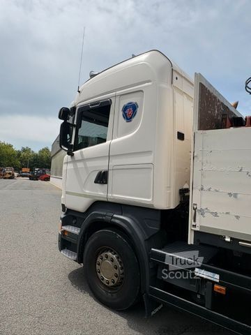 Grúa montada en camión SCANIA R 450 6x2/2 Baustoff Kran MKG 171 a2 Euro 6