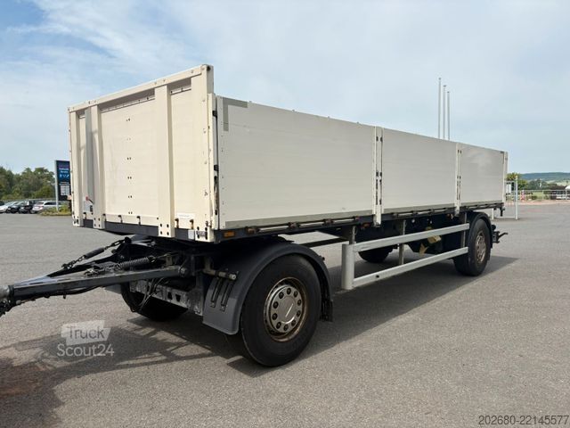 Öppen släpvagn ACKERMANN-FRUEHAUF PA-F 18/7,5 E BPA+ Baustoff luftgefedert