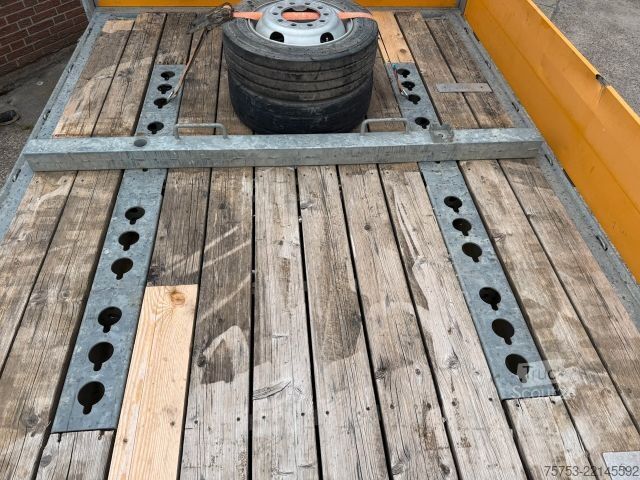 Tieflader Anhänger HUMBAUR 14t luftgefedert, 7,20m, Schwenköse 40/50mm