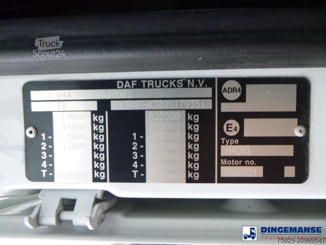 Transportul de containere DAF XF 480 FA 4x2 Euro 6 + retarder container chass...