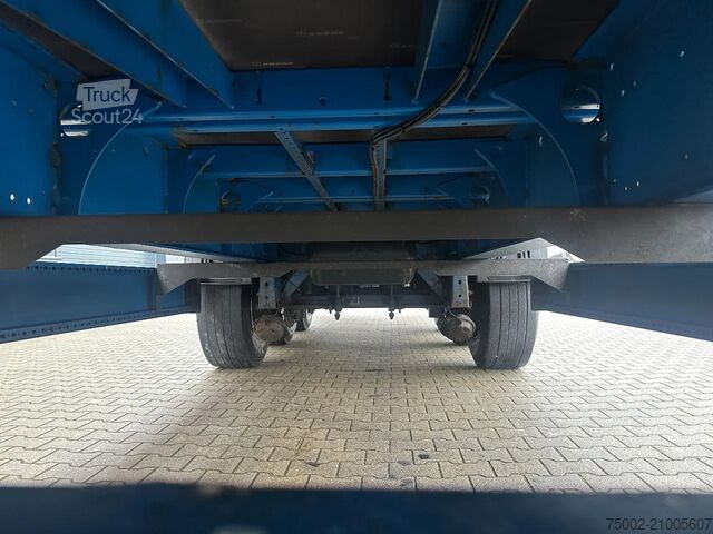 Bâches coulissantes Krone alu sideboards / liftaxle / BPW / NL-trailer