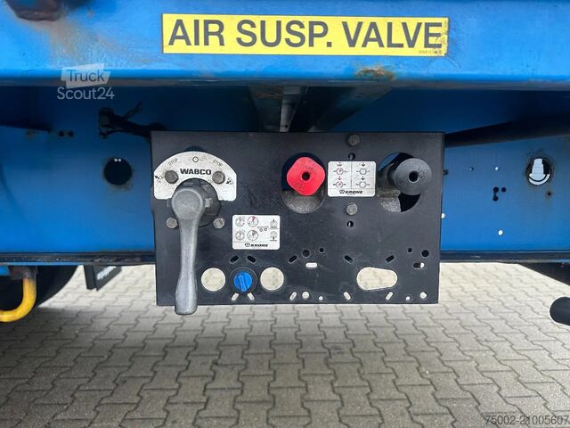 Bâches coulissantes Krone alu sideboards / liftaxle / BPW / NL-trailer