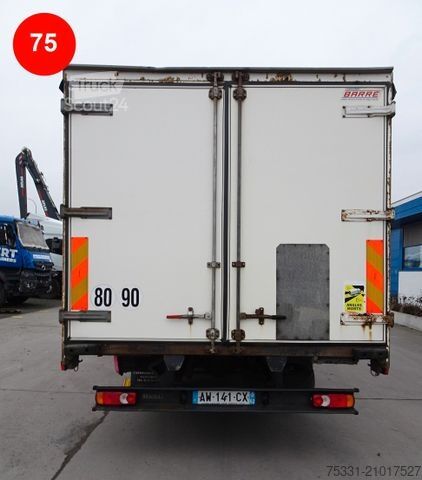 Camion plateau avec bâche RENAULT MIDLUM  220DXI  ENGINE DAMAGED D-CAB