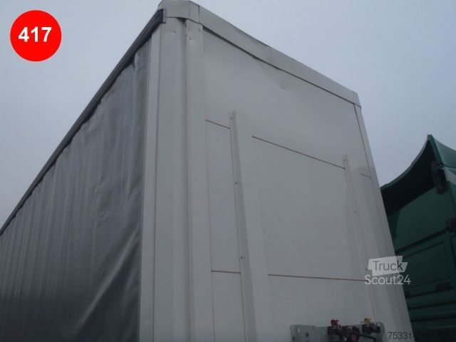 Auflieger mit Pritsche & Plane SCHMITZ CARGOBULL SPEEDCURTAIN GETRANKE