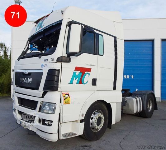 Standaard trekker MAN TGX 480 XLX cabine