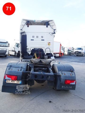 Standaard trekker MAN TGX 480 XLX cabine
