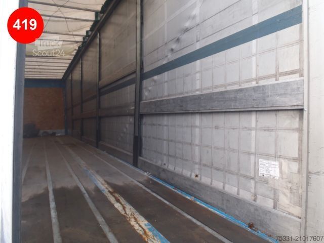 Auflieger mit Pritsche & Plane FRUEHAUF MAXISPEED