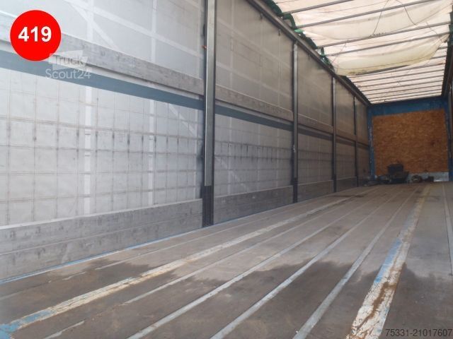 Auflieger mit Pritsche & Plane FRUEHAUF MAXISPEED