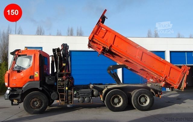 Autokran RENAULT KERAX 410 DXI 6X4