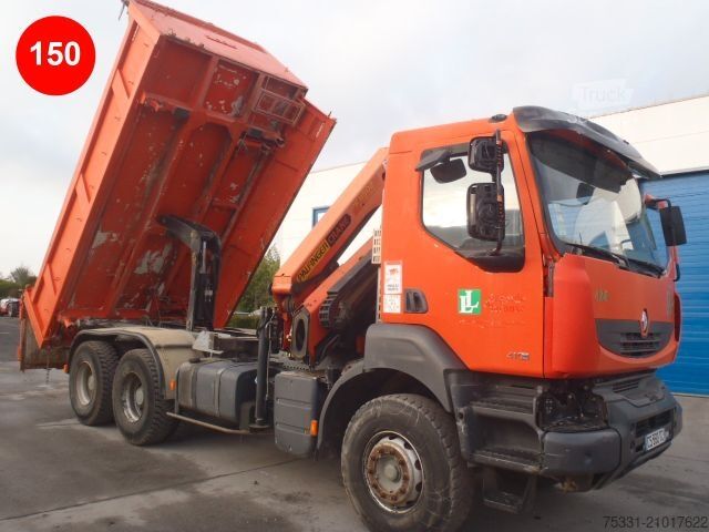 Autokran RENAULT KERAX 410 DXI 6X4