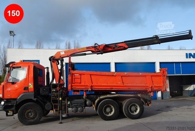 Autokran RENAULT KERAX 410 DXI 6X4