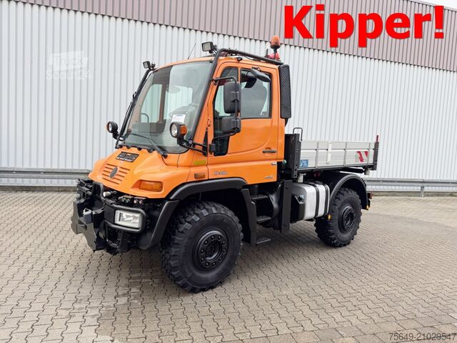 Unimog Unimog U 400 405/12 4x4 U 400 405/12 4x4, Kipper, Kommunalhydraulik, VarioPilot, Zapfwelle