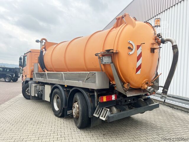 Camion à usage spécial Mercedes-Benz Actros 2541 L 6x2 Actros 2541 L 6x2, Lenkachse, Küller Saug- und Spülwagen ca. 14m³