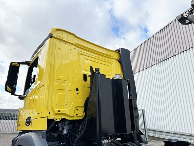 Camion benne à bras amovible Mercedes-Benz Arocs 2642 L 6x2 Arocs 2642 L 6x2/42, Liftachse, Hiab 21S56 bis 6.5m Container