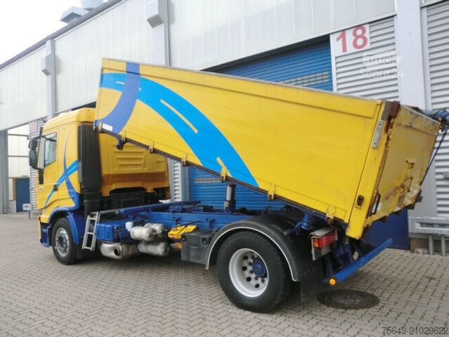 Camion-benne tricar Iveco-Magirus Stralis AS190S50 4x2 Stralis AS190S50  4x2, Carnehl Alu 3-S-Kipper