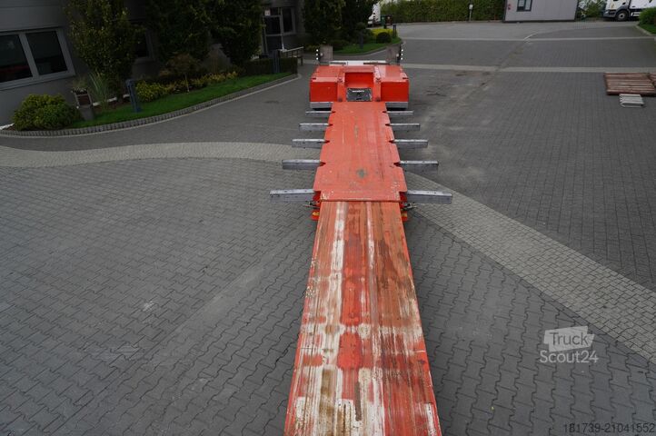 Semi-remorque surbaissée / 2 unités Kässbohrer LB2 TIEF-BETT low loader semi-trailer
