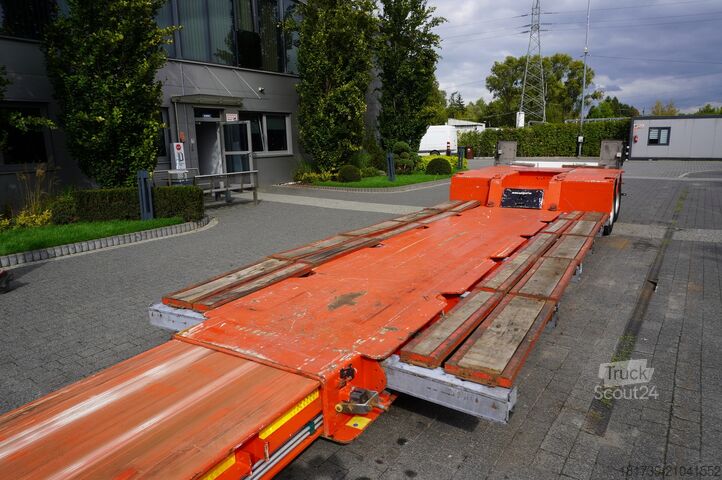Semi-remorque surbaissée / 2 unités Kässbohrer LB2 TIEF-BETT low loader semi-trailer