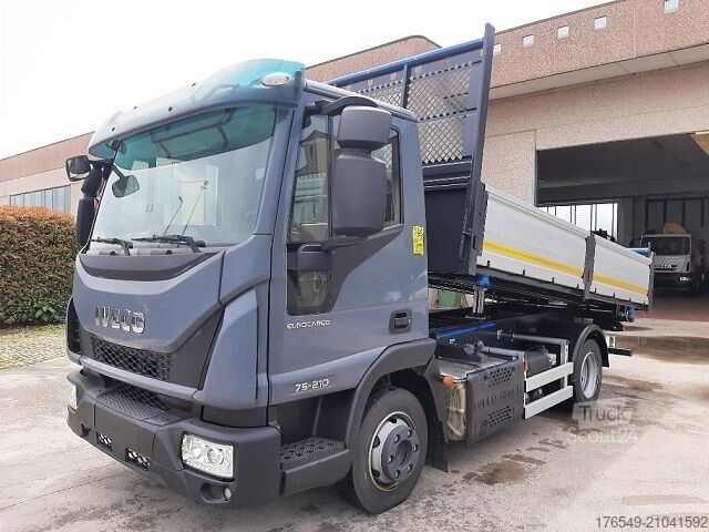 BENNE BASCULANTE À TROIS CÔTÉS Iveco 75E21