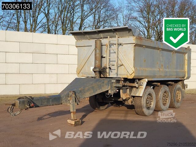 Skraldevogn BRUNS 0V0X 2x Lifting Axle 14m3
