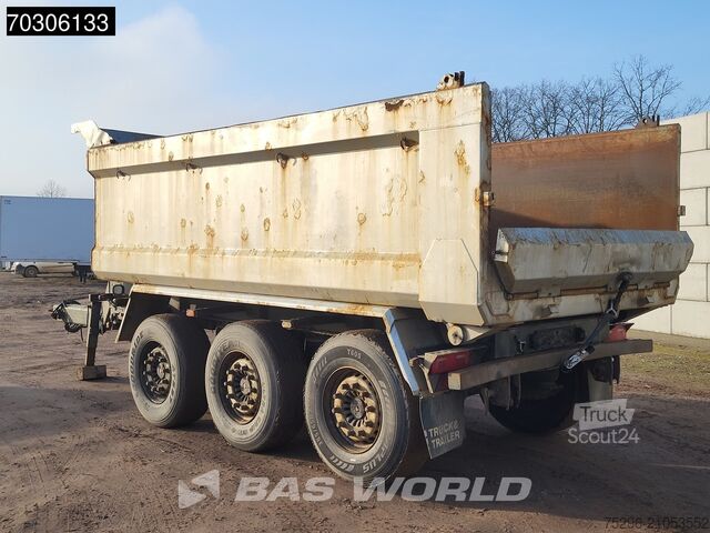 Skraldevogn BRUNS 0V0X 2x Lifting Axle 14m3