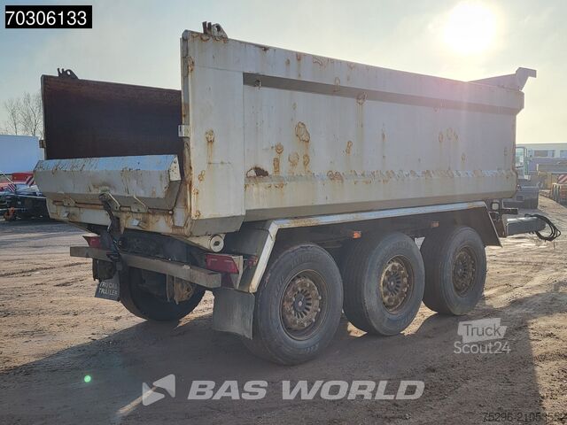 Skraldevogn BRUNS 0V0X 2x Lifting Axle 14m3