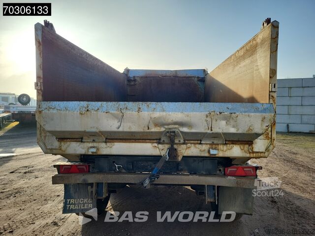 Skraldevogn BRUNS 0V0X 2x Lifting Axle 14m3