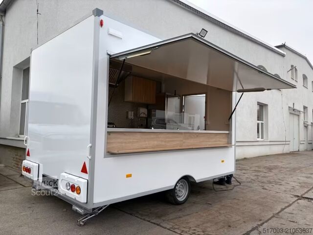 Remolque de venta Individuelle Imbissanhänger Starten Sie jetzt Ihr Business!