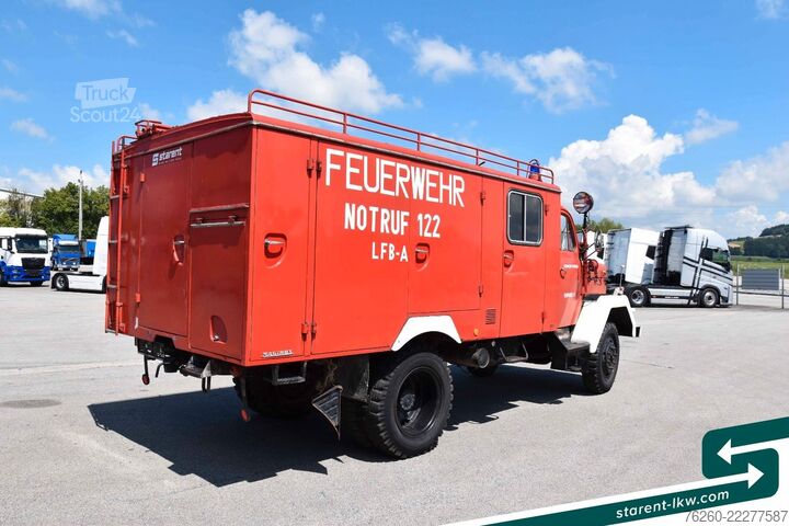 Nákladné vozidlo na špeciálne účely MAGIRUS DEUTZ F Mercur 125 A Feuerwehrfahrzeug 4x4 BJ 1963