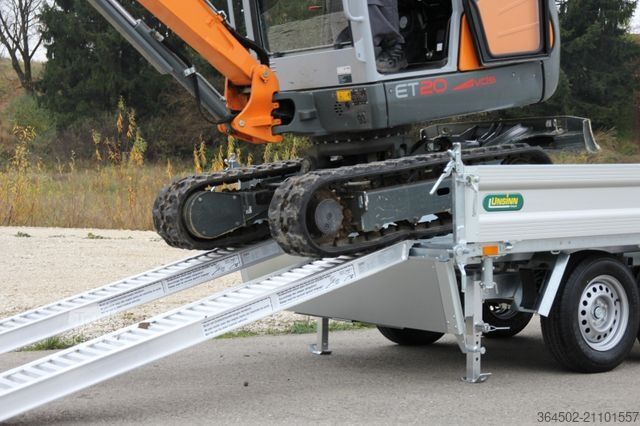 Автомобільний причіп UNSINN FZ-TECHNIK UDK Dreiseitenkipper 3500 kg