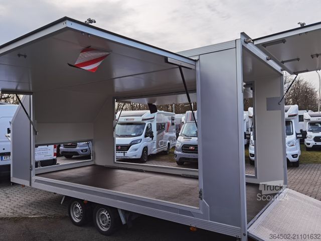 Автомобільний автовоз-причіп UNSINN FZ-TECHNIK FTK (UKF) Fahrzeugtransporter kippbar 3500 kg