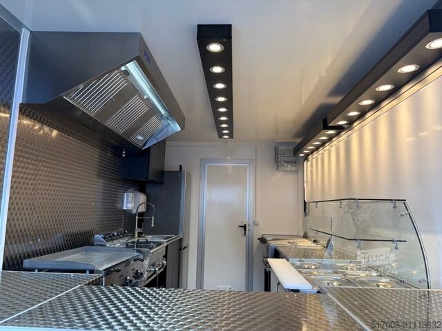 Verkoopwagen, DIRECT BESCHIKBAAR! Gas  Lavasteingrill SOFORT VERFÜGBAR!