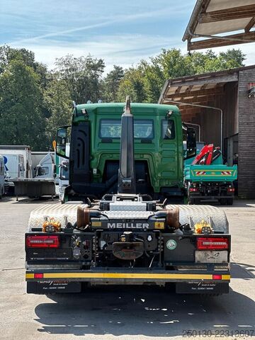 Camion benne à bras amovible MAN TGS 26.520 6x2 BL MEIILLER RS21.60 AK