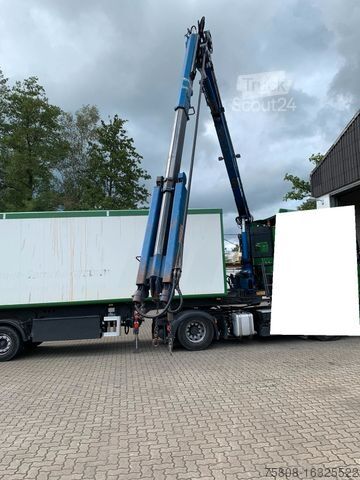 Gru montata su autocarro Kran Atlas 165.2 VE Greifersteuerung Funk