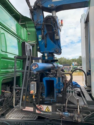 Gru montata su autocarro Kran Atlas 165.2 VE Greifersteuerung Funk