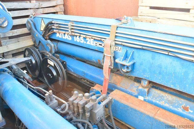 Gru montata su autocarro Kran Atlas 165.2 VE Greifersteuerung Funk