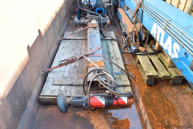 Gru montata su autocarro Kran Atlas 165.2 VE Greifersteuerung Funk