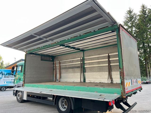 Autocarro con pianale e telone MAN TGS 18.320 EEV Retarder hydr. Seitenwand Top