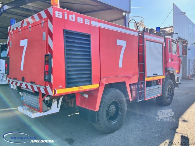 Fire truck Renault Thomas Sides BS13 4x4, Twin engine!