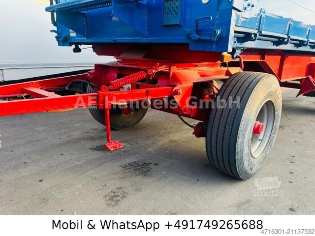 Three-way tipper trailer KEMPF HKD 18 Drehschemel DreiSeitenKipper Aluminium