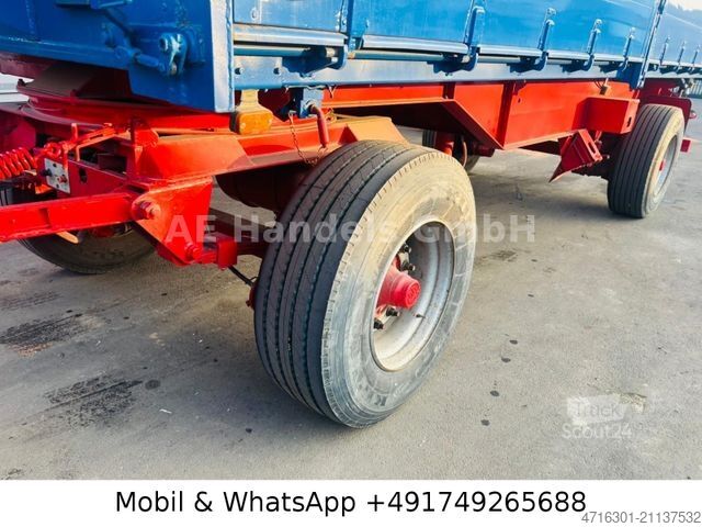Three-way tipper trailer KEMPF HKD 18 Drehschemel DreiSeitenKipper Aluminium