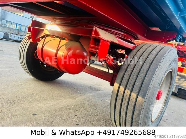Three-way tipper trailer KEMPF HKD 18 Drehschemel DreiSeitenKipper Aluminium